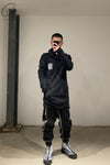 Boris Bidjan Saberi stitched object dyed casual pants AW21 P9.1 ST F0406C